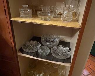 Crystal dishes