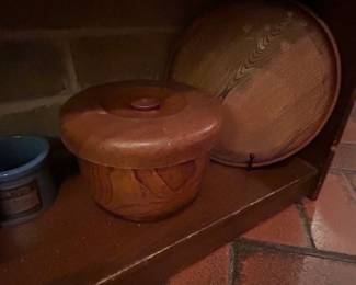 Wooden dishes