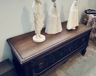 Gorgeous wood chest