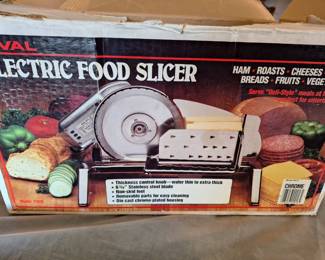 Rival Electric Food Slicer 