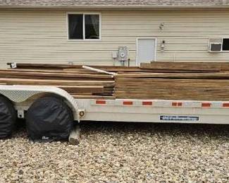  03 Custom Trailer 83x26ft Aluminum Car Hauler 10K GVWR