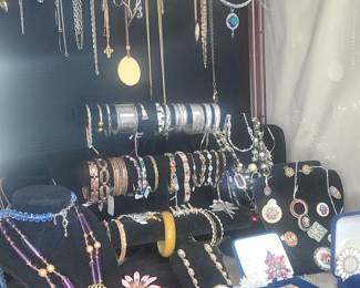 Lots of Vintage costume jewelry 