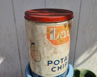 Vintage Lay's Tin