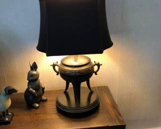 Asian inspired lamp