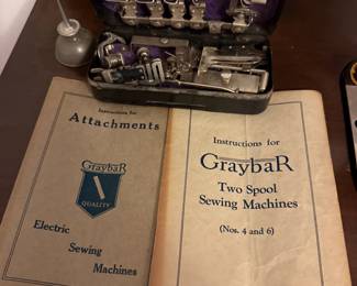These are the Attachments and User Manuals for the National Sewing Machine.