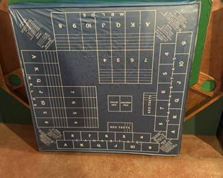 Card Table with Card Playing Cover