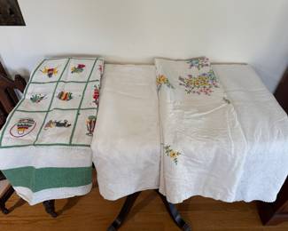 Vintage Linen Table Cloths