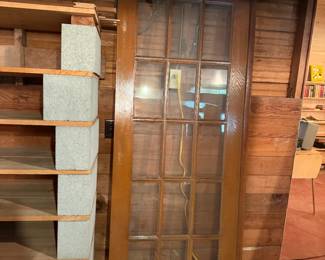 15 Light, Single Pane French Door. 1 of 2.