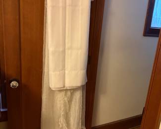 Vintage Sheer Drapery Panels