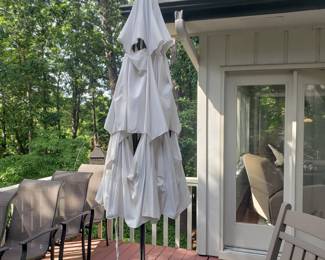 Large patio umbrella