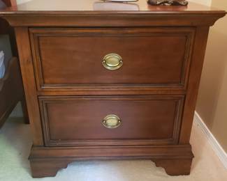 Pair Lane bedside tables