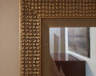 Closeup of Mirror frame