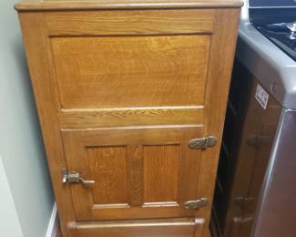 Antique refrigerator