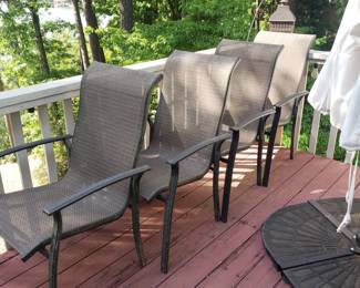 4 patio chairs