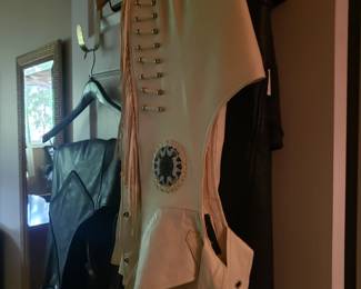 Leather chaps
