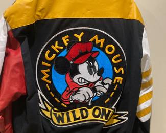 . . . awesome Mickey leather jacket
