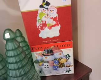 . . . Fitz and Floyd snowmen