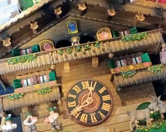 . . . three-tiered cuckoo clock