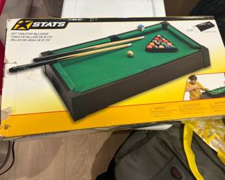 . . . mini pool table set