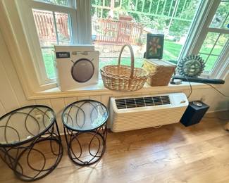 round glass top tables, robot vacuum 