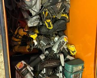 Rotohammer, saw, grinder, nailer, drill, cut out tool, impact wrench, circular saw, brad nailer. Bosch, Dewalt, Hitachi, Makita, Metabo, Porter Cable, Rigid, Stinger
