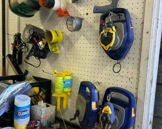 Chalk line reels, Measuring