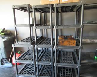 All of these shelves are for sale