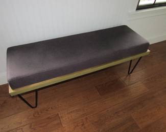 Cute bench with cushion