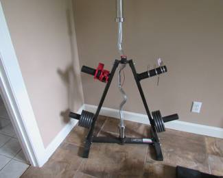 Weight stand and weights