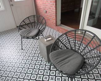 Patio chairs