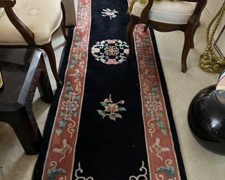 All wool Aubuson Asian runner