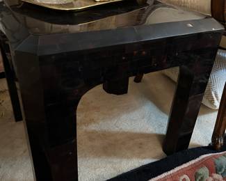 Maitland smith stone inlay table