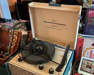 Vintage record player