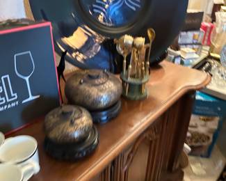 Vintage Chinese water canteens