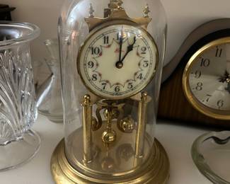 German anniversary clock