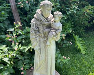Concrete statue