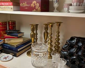 Waterford crystal biscuit barrel