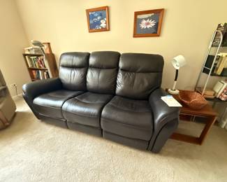 New Leather Reclining Sofa