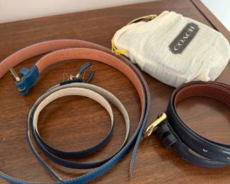 Coach Belts