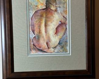 Original Oil "Benjamin" by CHRIS LOPEZ