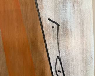 Original Oil on Board "Autobahn" by DAVID RULE