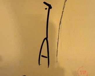 Original Oil on Board with Nail Accents "Say What You Want About Me" by DAVID RULE