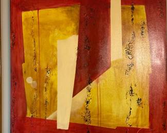 Original Oil on Canvas "I Confess" by DAVID RULE