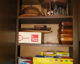 And we have everything that you need to cook, store, wrap or serve in wooden bowls