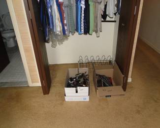 Men's suspenders and ties