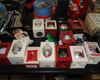 Small selection of Christmas ornaments