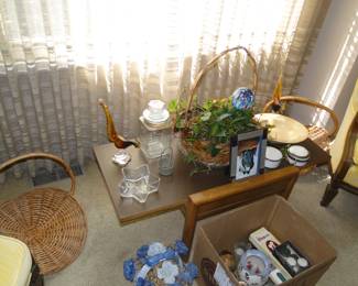 We have just started, and we are finding more and more fantastic items, those glass roosters are just outstanding