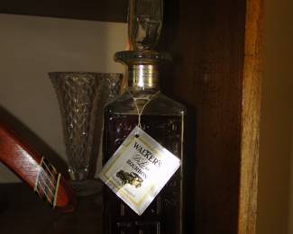 Walkers Bourbon bottle