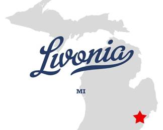 Livonia, yup, Livonia