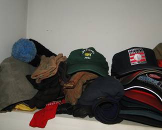Oh, and we have hats, lots and lots of hats